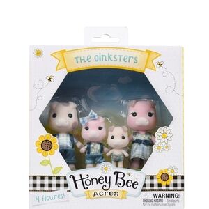 NEW!!! Honey Bee Acres The Oinksters Pig Family,